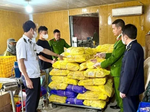 Phát hiện hơn 700 kg chân gà bẩn chuẩn bị tuồn ra thị trường dịp giáp Tết