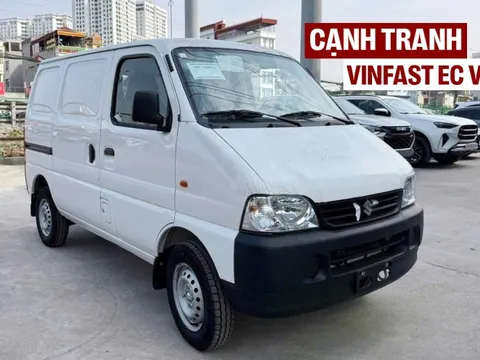 Ảnh thực tế 'Su cóc' mới giá 310 triệu đồng tại Việt Nam: Nhiều trang bị an toàn, nhỏ hơn EC Van nhưng có cửa lùa, chạy 500km/bình xăng