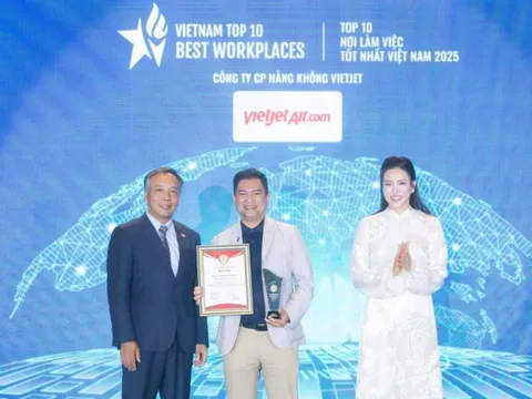 Vietjet góp mặt trong Top Nơi làm việc tốt nhất Việt Nam 2025