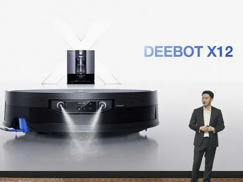 Ecovacs ra mắt robot hút bụi cao cấp nhất dòng X12