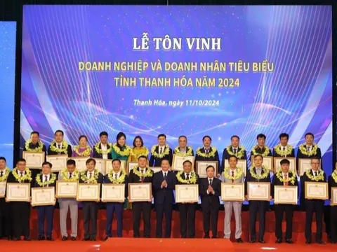 Hướng dẫn xét tôn vinh, trao tặng giải thưởng cho doanh nhân, doanh nghiệp
