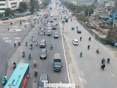 Hầm chui nút giao Giải Phóng - Kim Đồng sẽ thông xe ngày 10/2