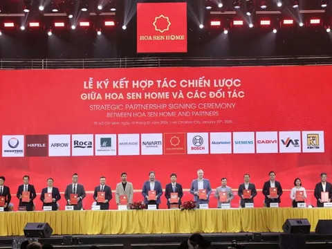 Chính thức công bố thành lập Hoa Sen Home, ký kết hợp tác và công bố các chiến lược mới