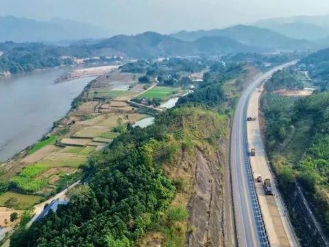 Hình ảnh cao tốc Nội Bài - Lào Cai sau hơn 3 tháng thi công mở rộng