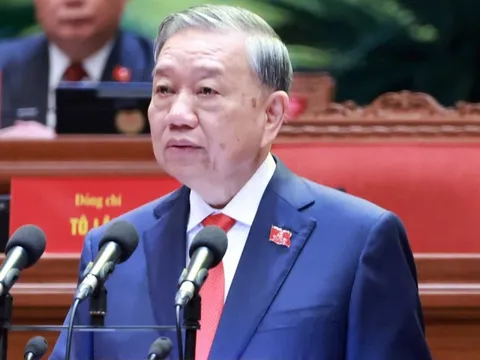 Tổng Bí thư Tô Lâm tái đắc cử Ban Chấp hành Trung ương Đảng khóa XIV