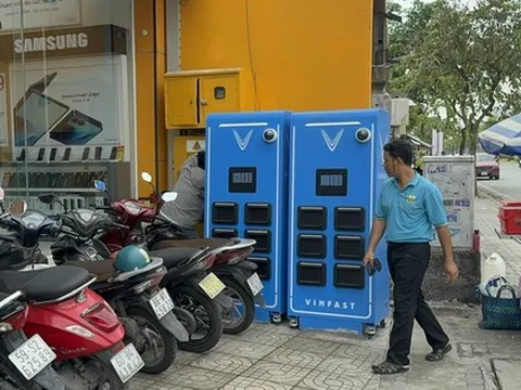 Bùng nổ trạm đổi pin xe máy điện