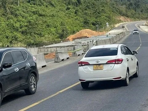 Thi đua 19 ngày đêm, dự án mở rộng cao tốc La Sơn – Hòa Liên giải ngân vượt kế hoạch