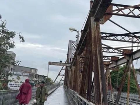 Dự kiến thông tàu qua cầu Long Biên từ 18h ngày 9/2