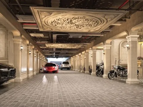 Bên dưới dinh thự đắt giá bậc nhất Ciputra: Hầm riêng tư kết nối giao thông ngầm độc đáo