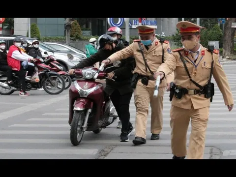 Công an có thông báo quan trọng tới tất cả người dân tham gia giao thông