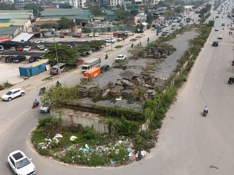 Dự án cầu vượt 'đắp chiếu' nhiều năm trên tuyến đường nghìn tỷ ở Hà Nội