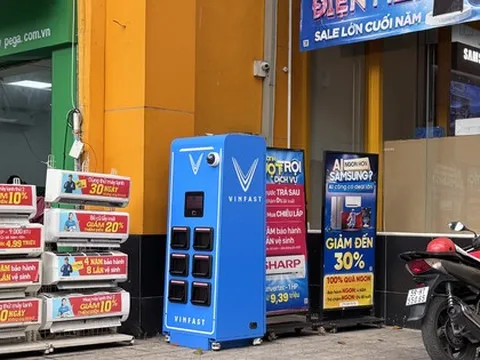 TP HCM công bố thêm 50 vị trí lắp tủ đổi pin xe máy điện