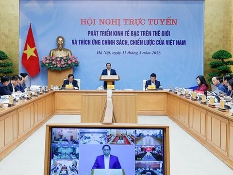 Thủ tướng chủ trì Hội nghị về phát triển 'kinh tế bạc'