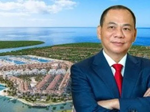 Chính thức phê duyệt quy hoạch siêu dự án lớn nhất lịch sử miền Tây do Vingroup của tỷ phú Phạm Nhật Vượng đầu tư, đặt tại thành phố trực thuộc Trung ương