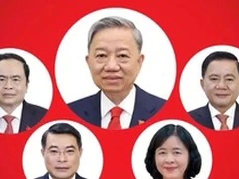Lãnh đạo chủ chốt và các Ủy viên Bộ Chính trị, Ban Bí thư trúng cử đại biểu Quốc hội khóa XVI