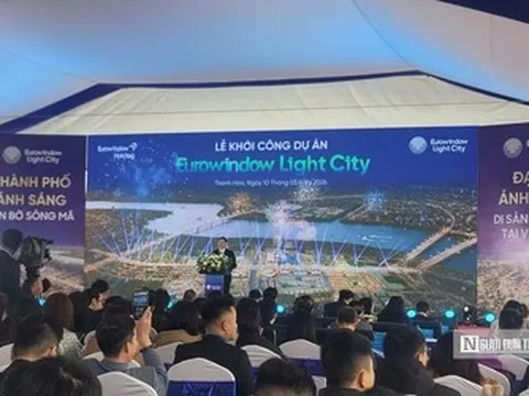 Khởi công dự án "Thành phố Ánh sáng" bên bờ sông Mã, tổng đầu tư 13.000 tỷ đồng