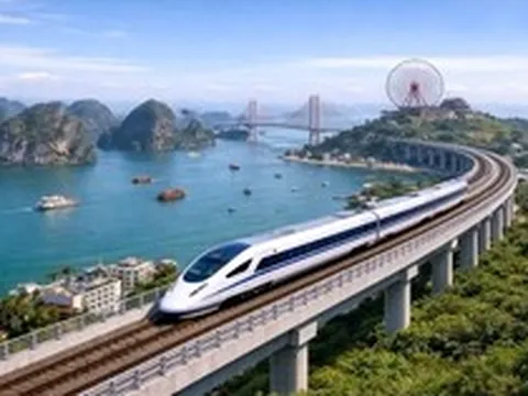 Bất động sản Vân Đồn đón sóng đường sắt cao tốc Hà Nội - Quảng Ninh