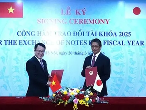 Việt Nam - Nhật Bản ký 3 công hàm vay ODA gần 609 triệu USD cho tăng trưởng xanh