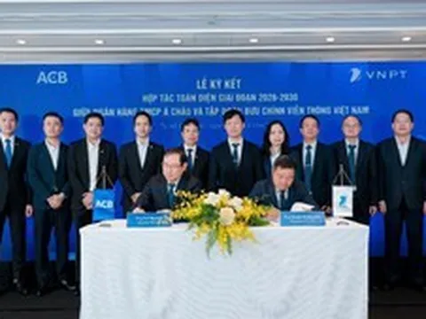 ACB và VNPT hợp tác toàn diện, mở rộng hệ sinh thái tài chính – công nghệ