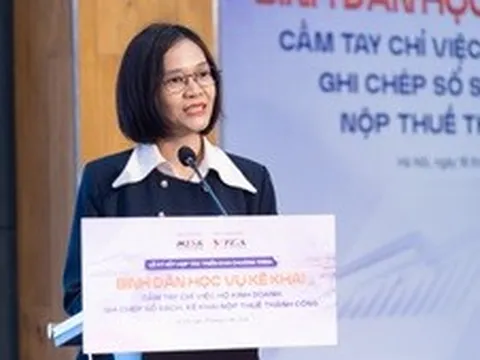 SHB tham gia hỗ trợ hộ kinh doanh kê khai thuế minh bạch