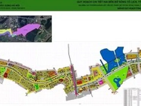 Hà Nội: Lấy ý kiến dân cư về đồ án Quy hoạch chi tiết hai bên sông Tô Lịch