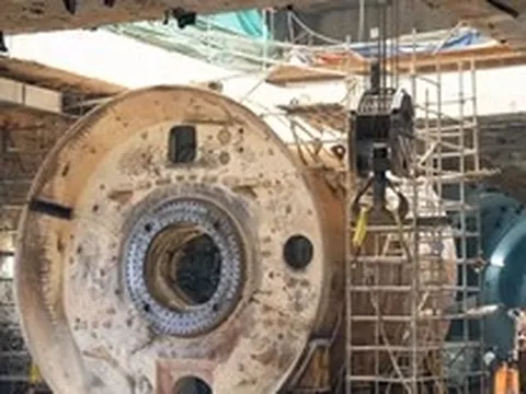 Đào thông toàn bộ hầm ngầm tuyến metro Nhổn - ga Hà Nội