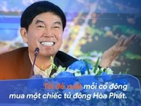 ‘Hòa Phát không nên hết nợ, vì thế thì ngân hàng hết việc’ và loạt phát ngôn đáng chú ý của Chủ tịch Trần Đình Long