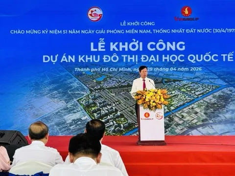 Vingroup khởi công dự án Đô thị Đại học Quốc tế trị giá 2,3 tỷ USD