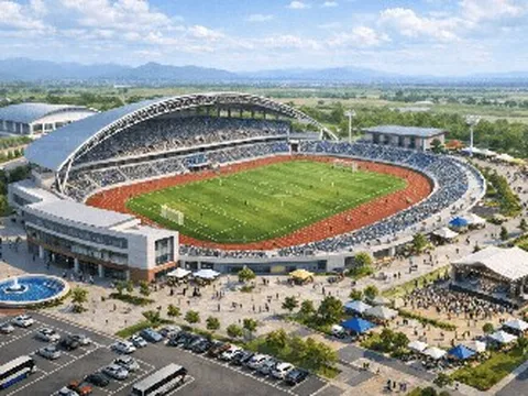 Bắc Ninh chấp thuận dự án khu thể thao quy mô 9,6ha với sân vận động 12.000 chỗ