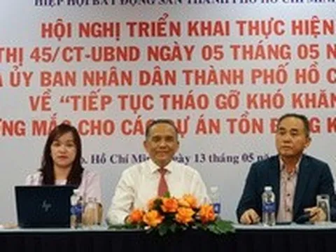 HoREA gửi văn bản hỏa tốc đề nghị rà soát 838 dự án vướng mắc, tồn đọng