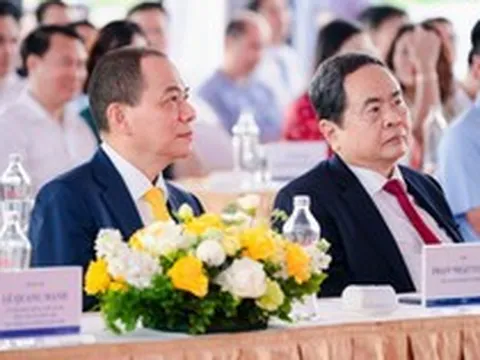 Tập đoàn của tỷ phú Phạm Nhật Vượng vừa khởi công dự án 6 tỷ USD tại HN, sử dụng UAV làm việc quan trọng