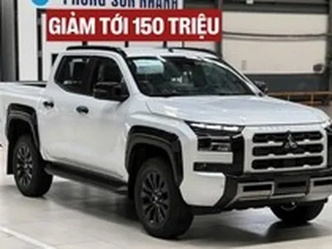 Mitsubishi Triton ‘dọn kho’ giảm giá tới 150 triệu đồng tại đại lý: Bản ‘full’ còn hơn 770 triệu, cạnh tranh Ranger Wildtrak