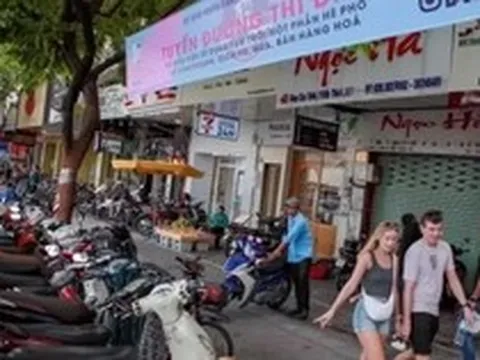 TP Hồ Chí Minh sẽ thí điểm phần mềm quản lý, thu phí sử dụng lòng đường, vỉa hè