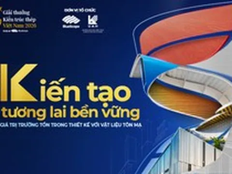 NS BlueScope Việt Nam chính thức khởi động Giải thưởng Kiến trúc Thép Việt Nam 2026