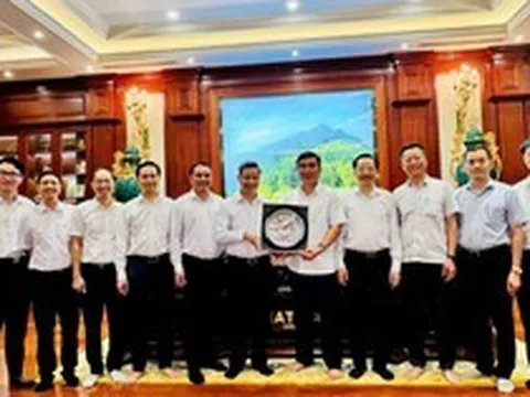 Vinachem làm việc với Tập đoàn Hateco về cung ứng sản phẩm cho dự án "siêu cảng" 1,7 tỷ USD