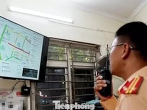 CSGT Hà Nội dùng ứng dụng tích hợp AI để phát hiện ùn tắc giao thông, tra cứu hành vi vi phạm