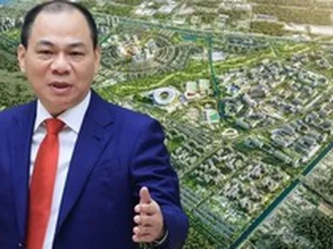 Tỷ phú Phạm Nhật Vượng vừa trực tiếp thị sát siêu đô thị 59.000 tỷ đồng: Dự án này quan trọng thế nào?