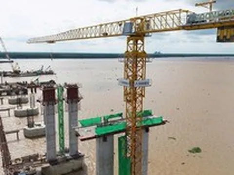 Liên danh Đèo Cả xây cầu có trụ tháp cao bằng tòa nhà 35 tầng, nhịp chính dài thứ 2 Việt Nam nhận nhiệm vụ quan trọng