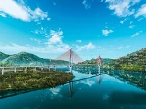 Lộ diện cây cầu dây văng có nhịp chính dài nhất Việt Nam có cọc khoan nhồi sâu bằng tòa nhà 30 tầng, mỗi lồng thép nặng khoảng 100 tấn