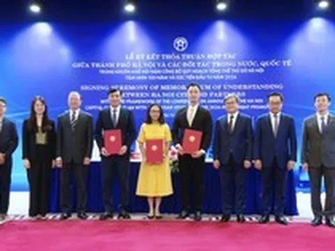 Hợp tác thúc đẩy phát triển đô thị thông minh và chuyển đổi số tại Hà Nội