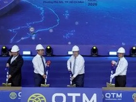 Phó Thủ tướng Thường trực Phạm Gia Túc dự lễ khởi công dự án cảng biển thuộc Cụm cảng nước sâu Cái Mép-Thị Vải (TPHCM)