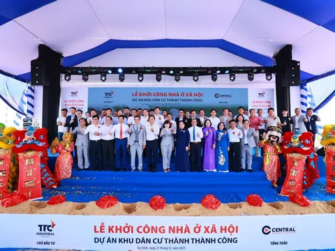 TTC IZ chính thức khởi công Nhà ở xã hội thuộc Khu dân cư TTC
