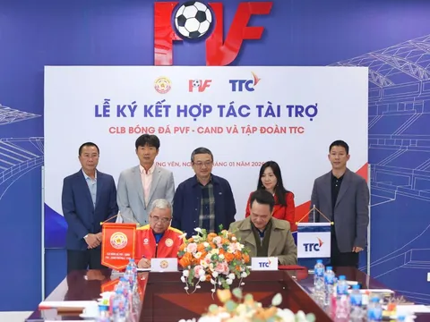 Tập đoàn TTC ký thỏa thuận quan trọng, thúc đẩy phát triển bóng đá bền vững